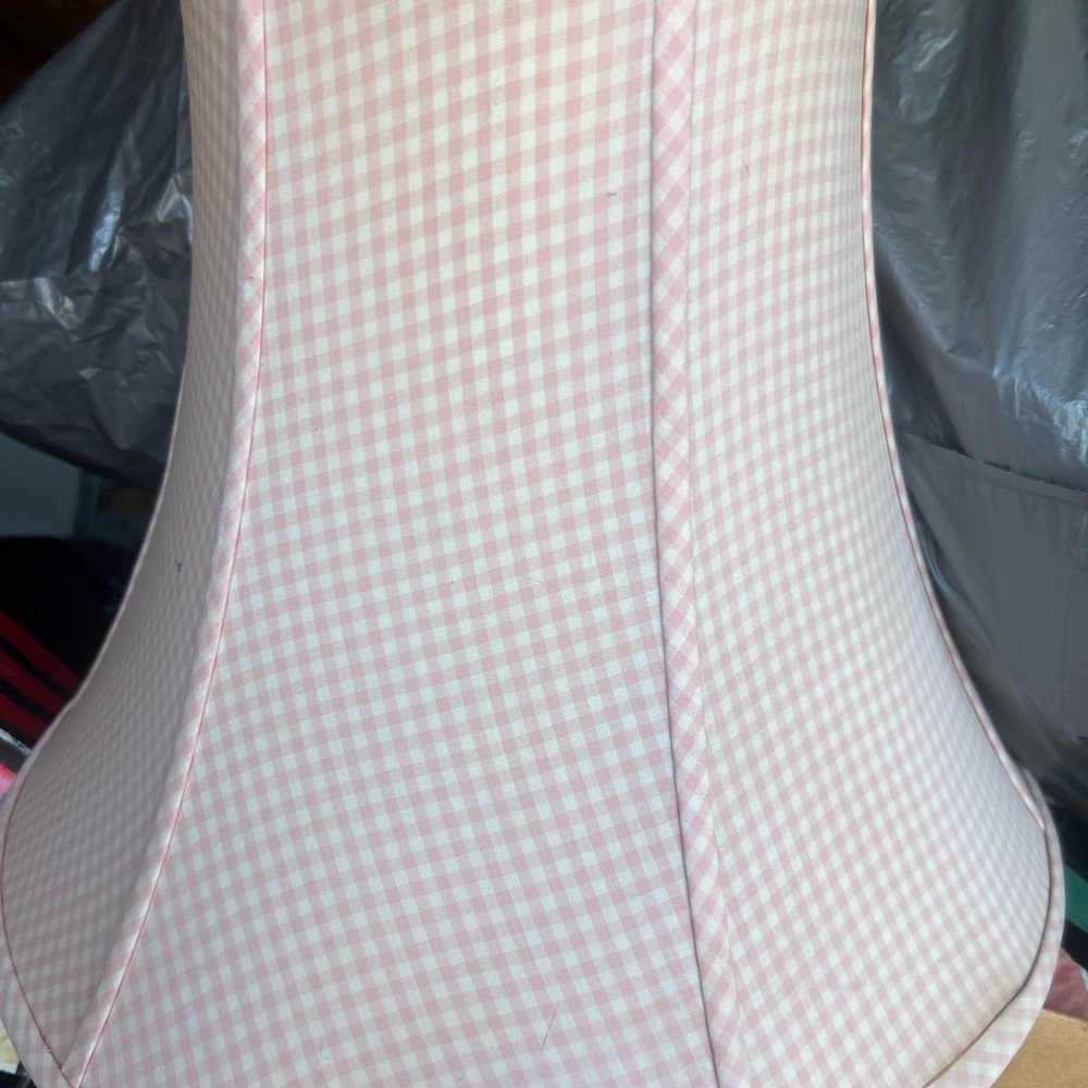 Pink Gingham Corset Top
